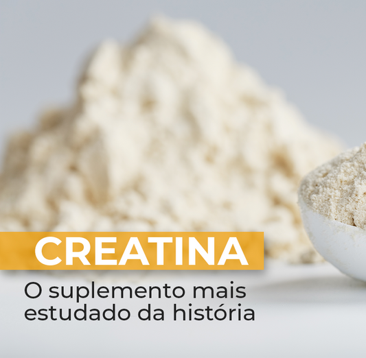 Creatina: O suplemento mais estudado da história e seus benefícios comprovados pela ciência