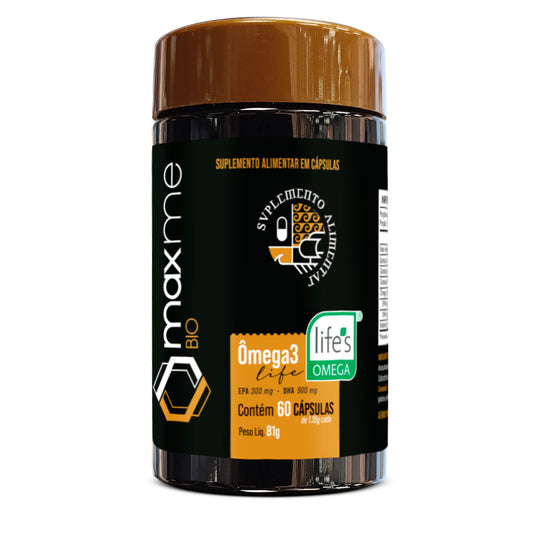 Maxme Ômega3 Life 60 Cápsulas