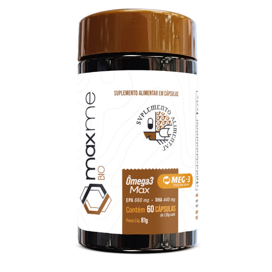Maxme Ômega3 Max 60 Cápsulas
