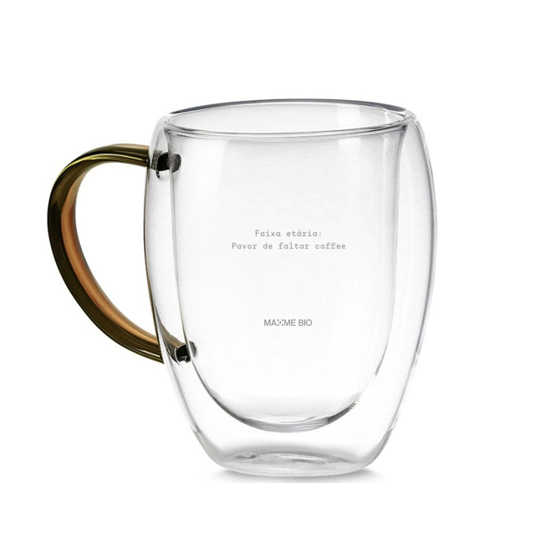 Caneca de Vidro Coffee