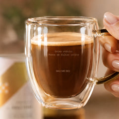 Caneca de Vidro Coffee