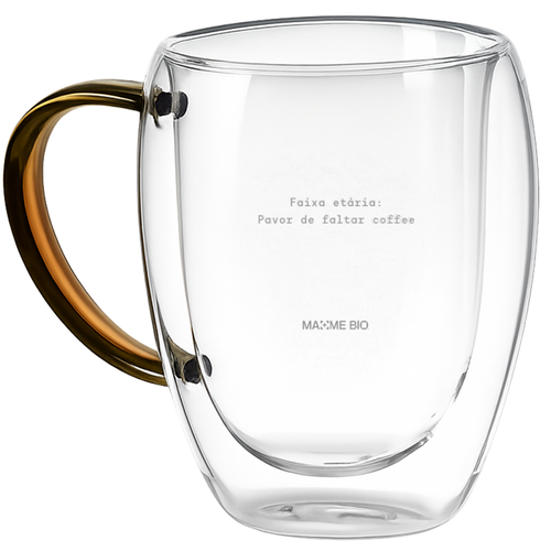 Caneca de Vidro Coffee
