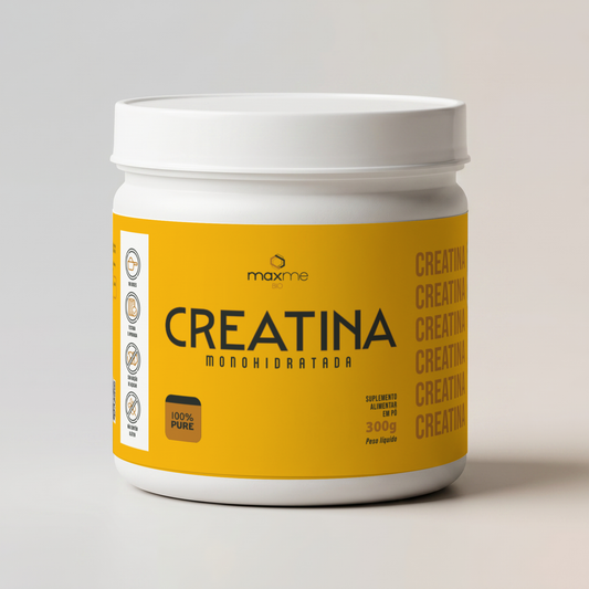Creatina monohidratada 100% pura: mente mais afiada e treino eficiente
