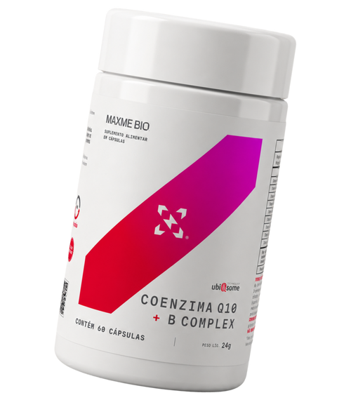 Coenzima Q10 + B-Complex: suporte diário à energia celular