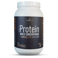 Maxme Protein Whey Concentrado + Colágeno Cpure 910g