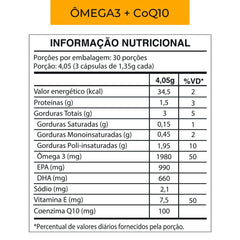 Maxme Ômega3 + Coq10 90 Cápsulas
