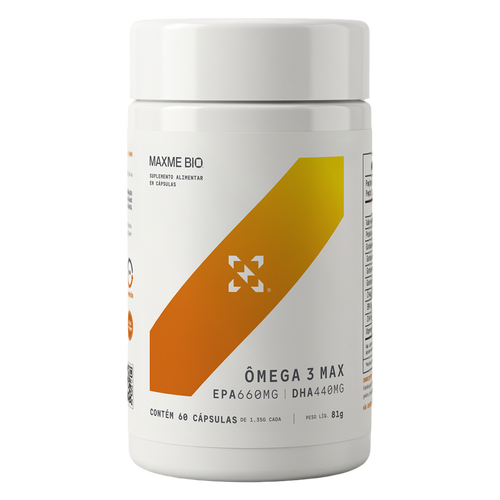 Ômega 3 Max Maxme Bio: o amigo do seu coração