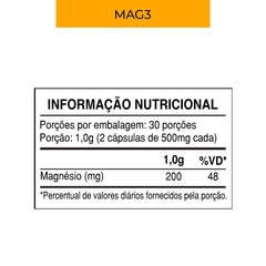 Maxme Mag3 60 Cápsulas