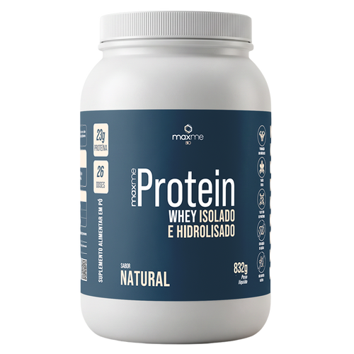 Whey Protein Isolado e Hidrolisado 832g
